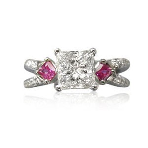 AFS-0039 Diamond Engagement Ring