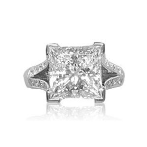 AFS-0041 Diamond Engagement Ring