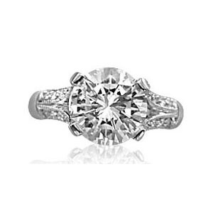 AFS-0042 Diamond Engagement Ring
