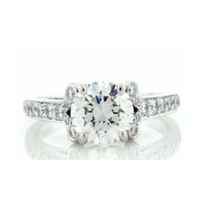 AFS-0076 Diamond Engagement Ring