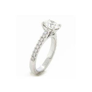 AFS-0091 Diamond Engagement Ring