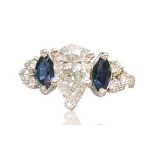 AFS-0104 Diamond Engagement Ring
