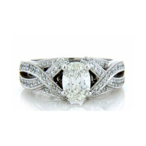 AFS-0124 Diamond Engagement Ring