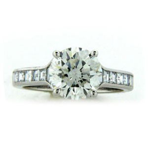 AFS-0127 Diamond Engagement Ring