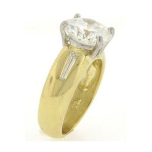 AFS-0128 Diamond Engagement Ring