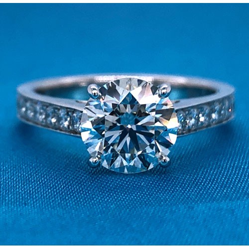 AFS-0131 Diamond Engagement Ring