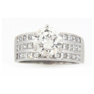AFS-0134 Diamond Engagement Ring