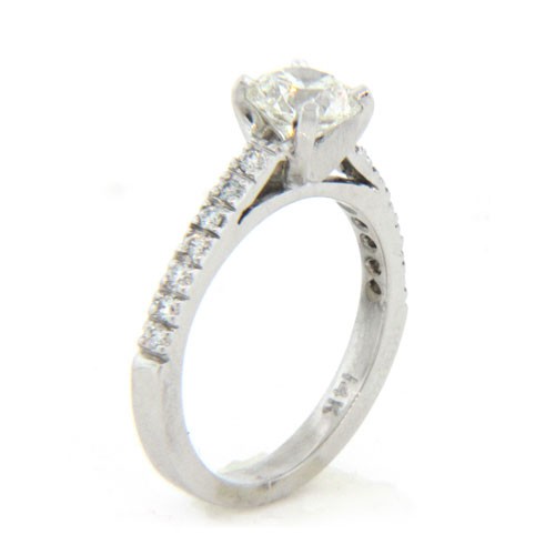 AFS-0160 Diamond Engagement Ring