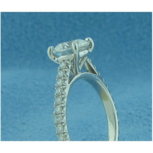 AFS-0202 Vintage Diamond Engagement Ring 