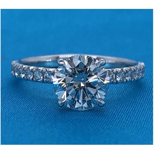 AFS-0219 Diamond Engagement Ring