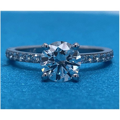 AFS-0220 Diamond Engagement Ring