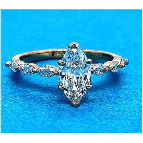 AFS-0223 Diamond Engagement Ring