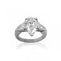 AFS-0090 Three Stone Diamond Engagement Ring