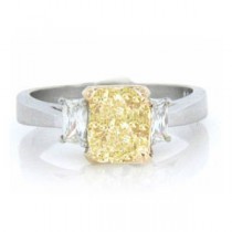 AFS-0145 Three Stone Diamond Engagement Ring