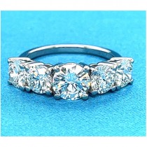 AFS-0232 Five Stone Diamond Engagement Ring