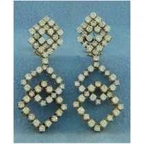 E1145 Diamond Drop Earrings