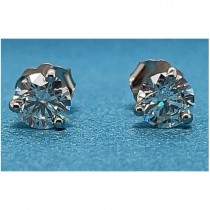E1187 Diamond Stud Earrings